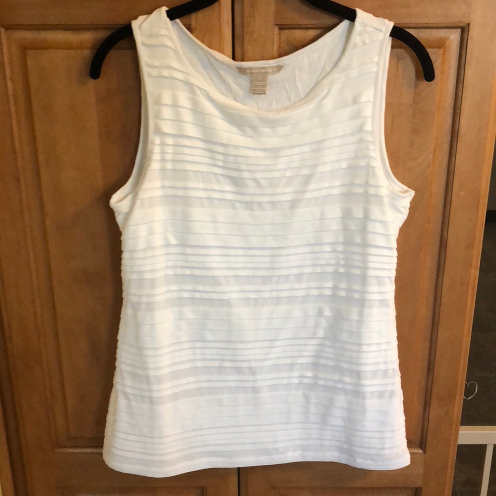 Banana republic white tank